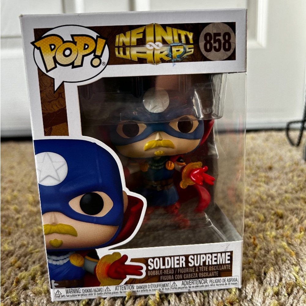 Funko Pop! Marvel: Infinity Warps - Soldier Supreme